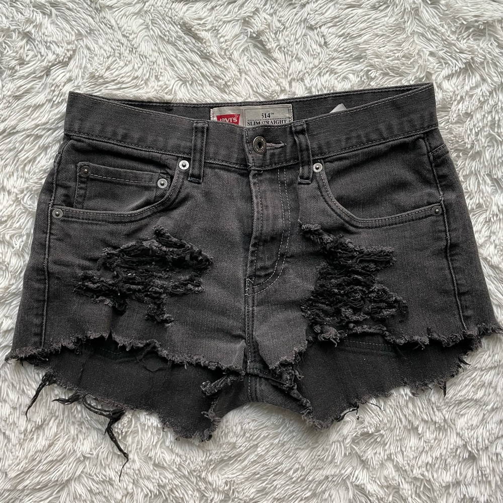 Black Levi Shorts